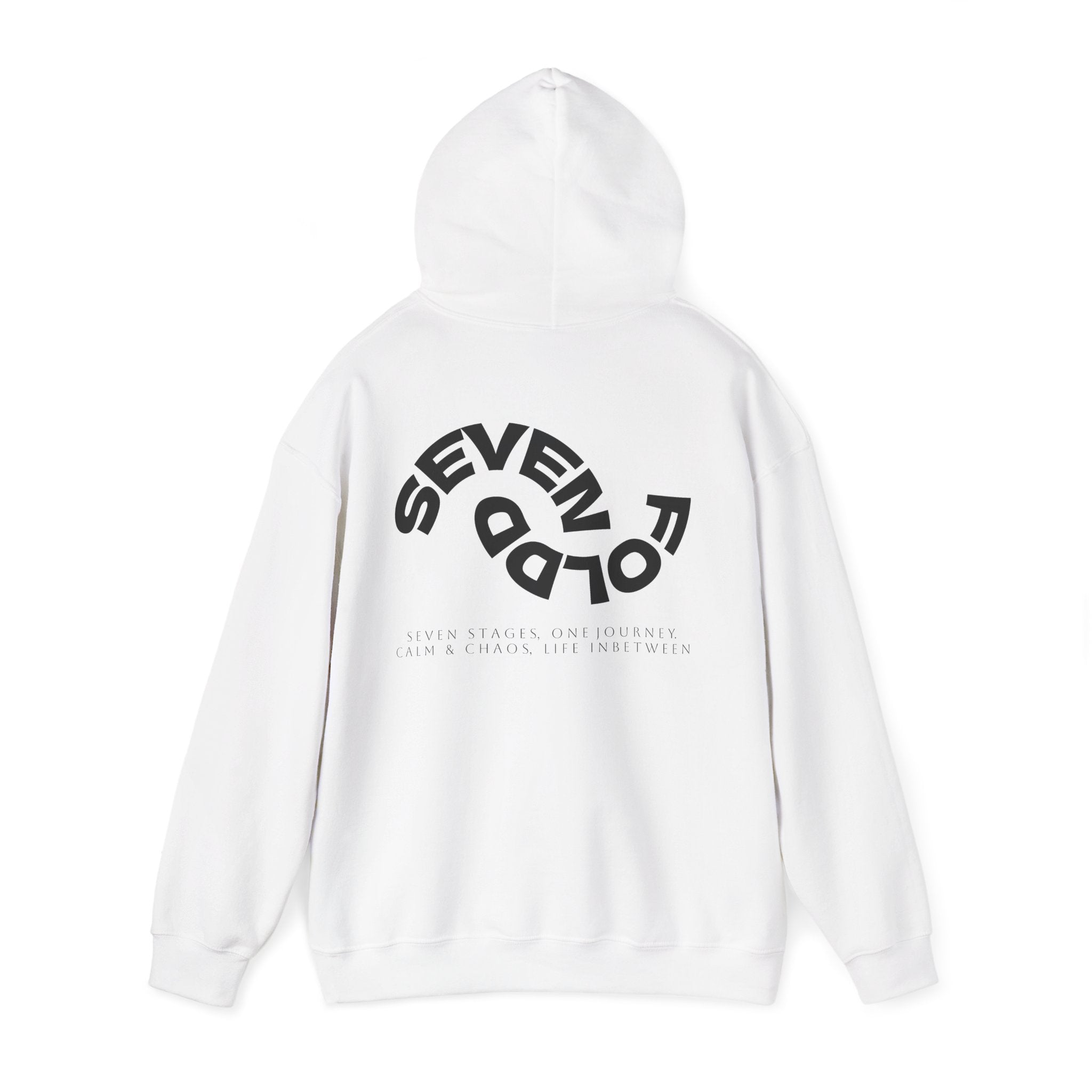 Hoodie - Vintage Moon & 'Stay Wild' Minimal Graphic