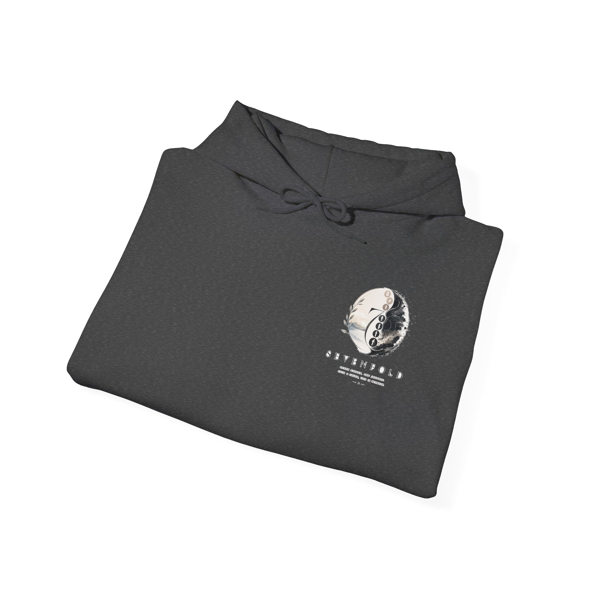 Hoodie - Vintage Moon & 'Stay Wild' Minimal Graphic