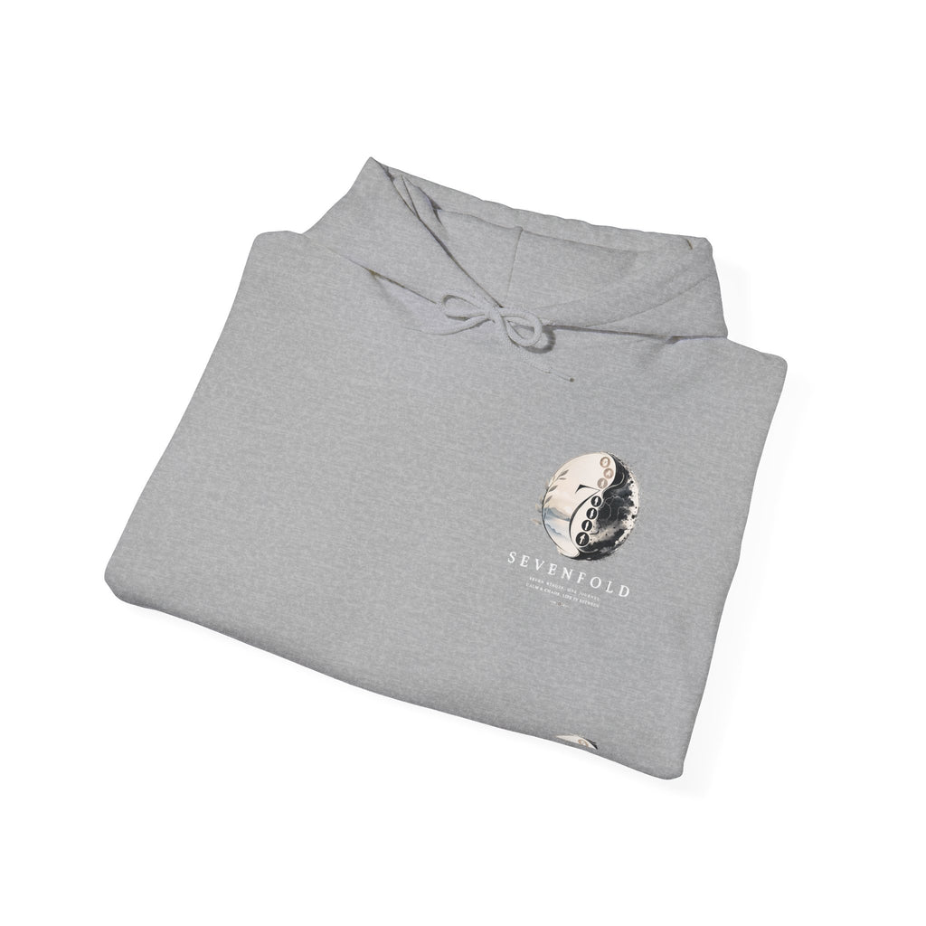 Hoodie - Vintage Moon & 'Stay Wild' Minimal Graphic