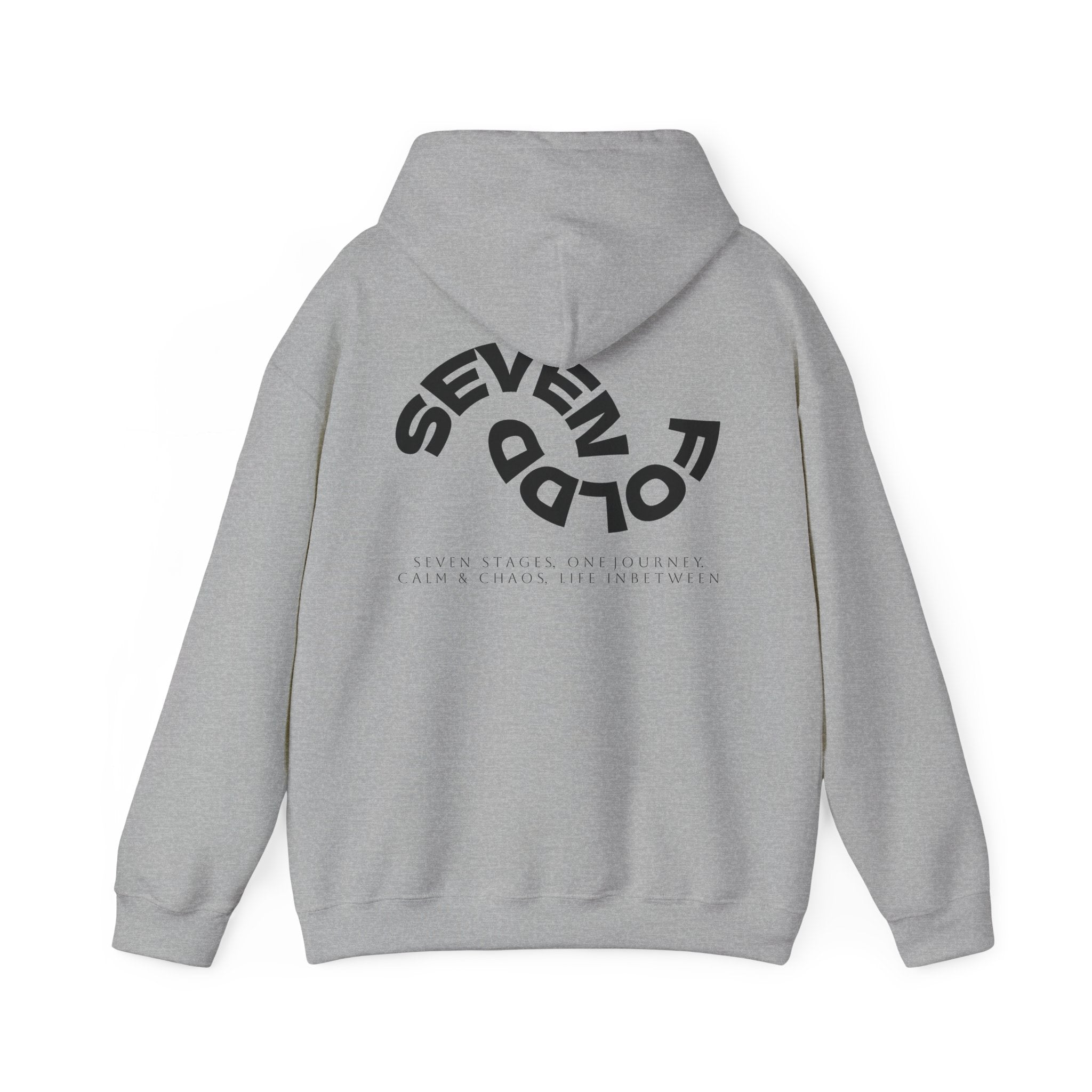 Hoodie - Vintage Moon & 'Stay Wild' Minimal Graphic