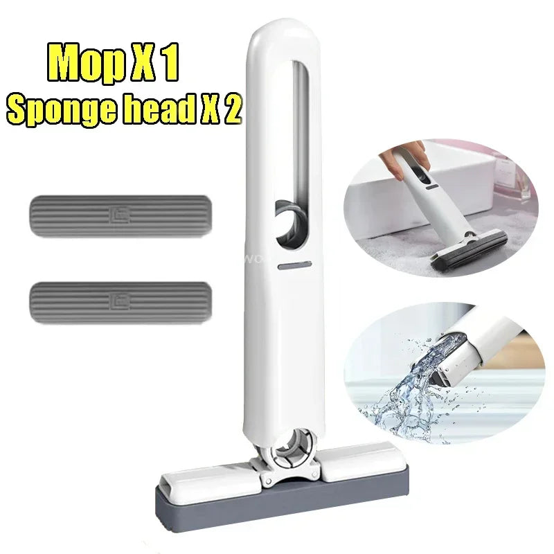 Mini-serpillère Ultra Absorbante à Essorage Facile