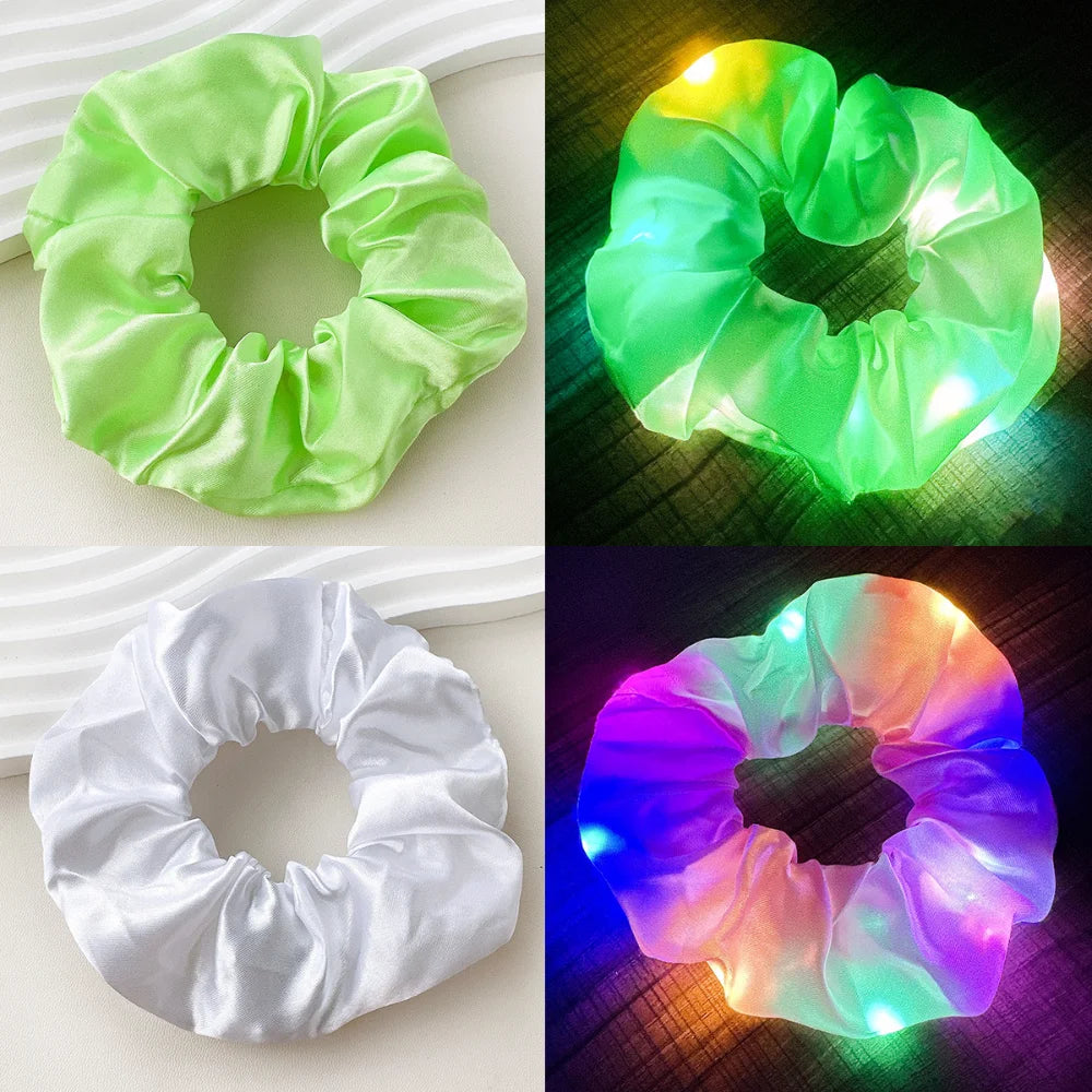 LED Luminous Scrunchies