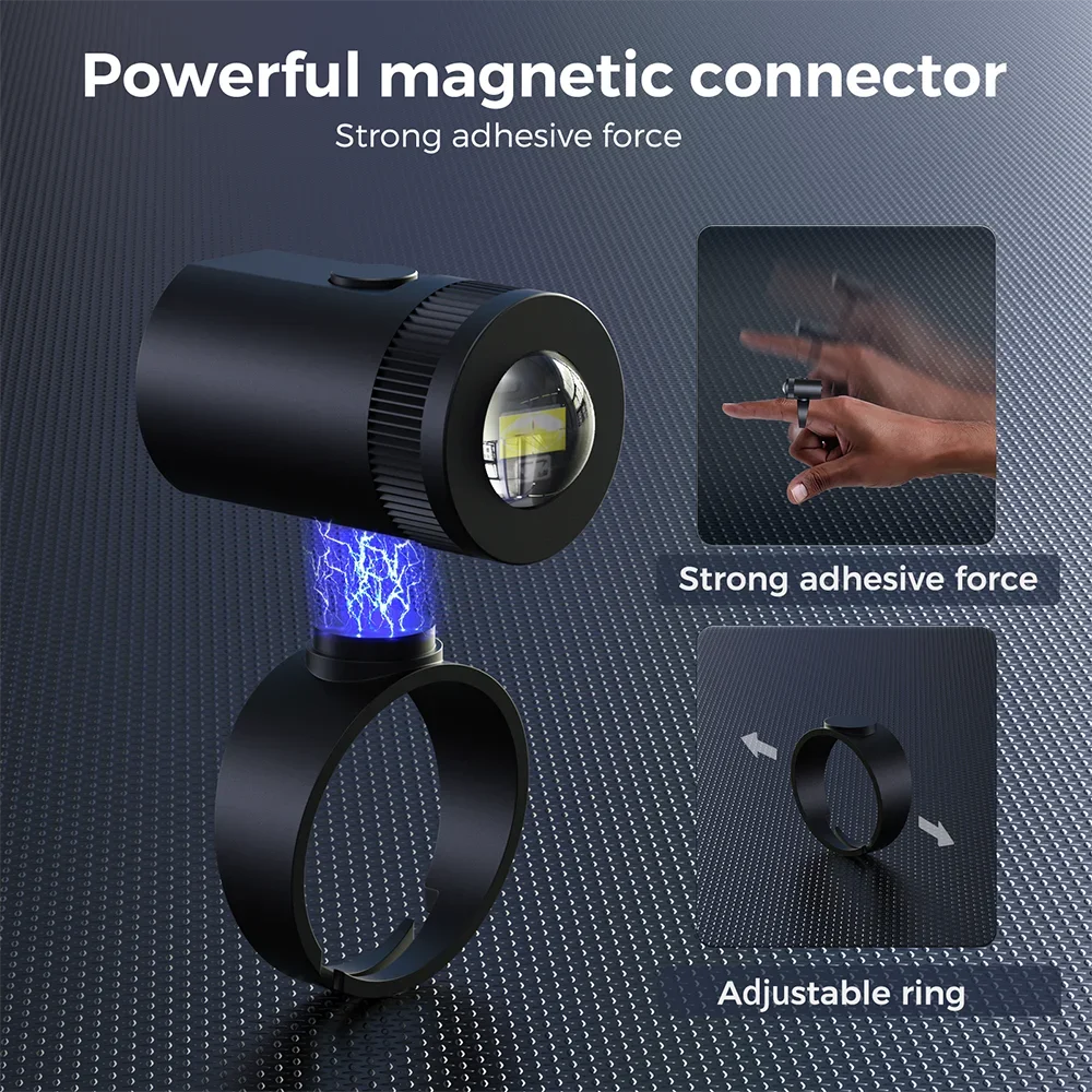 Rechargeable LED Finger Flashlight