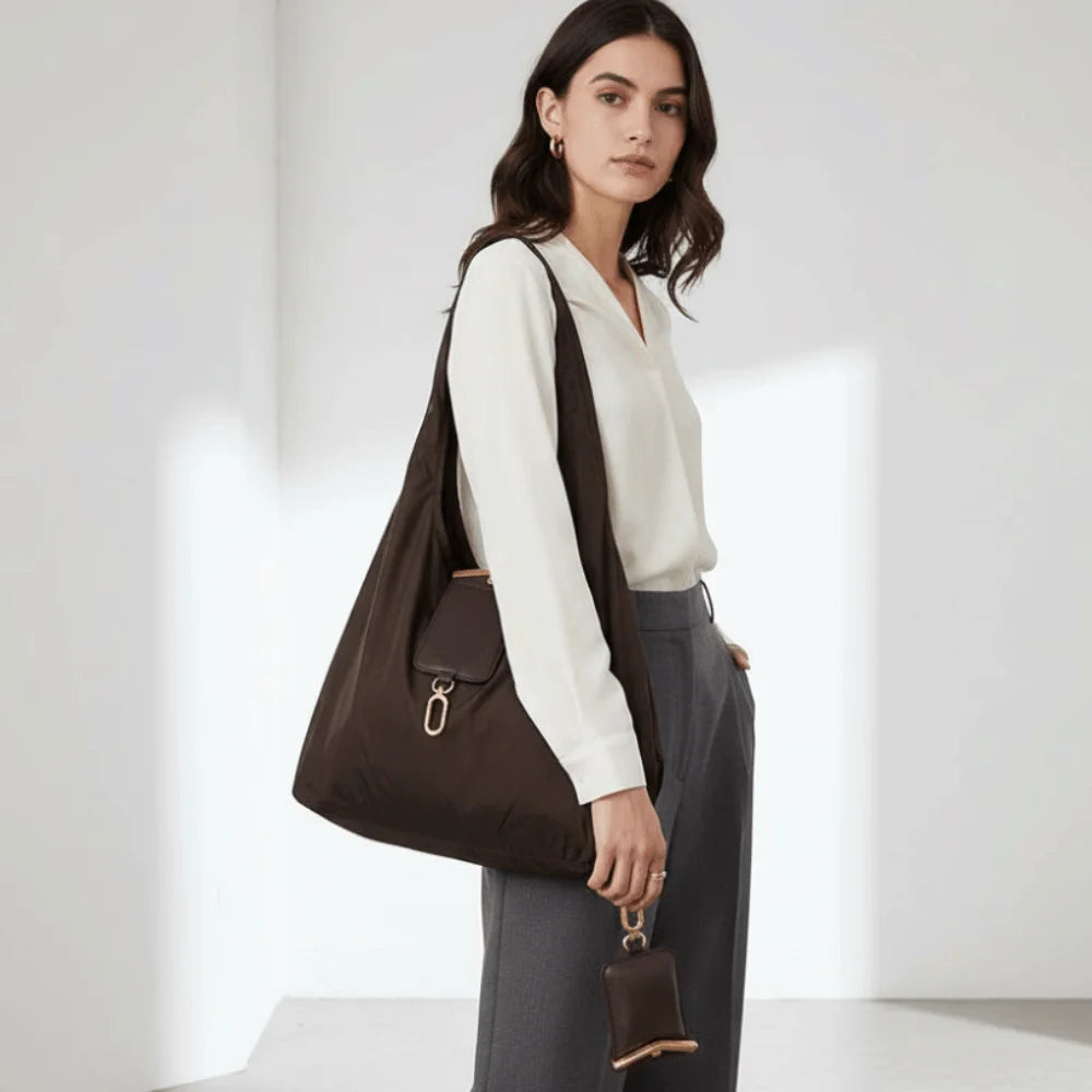 Foldable Keychain-Tote Bag Purse